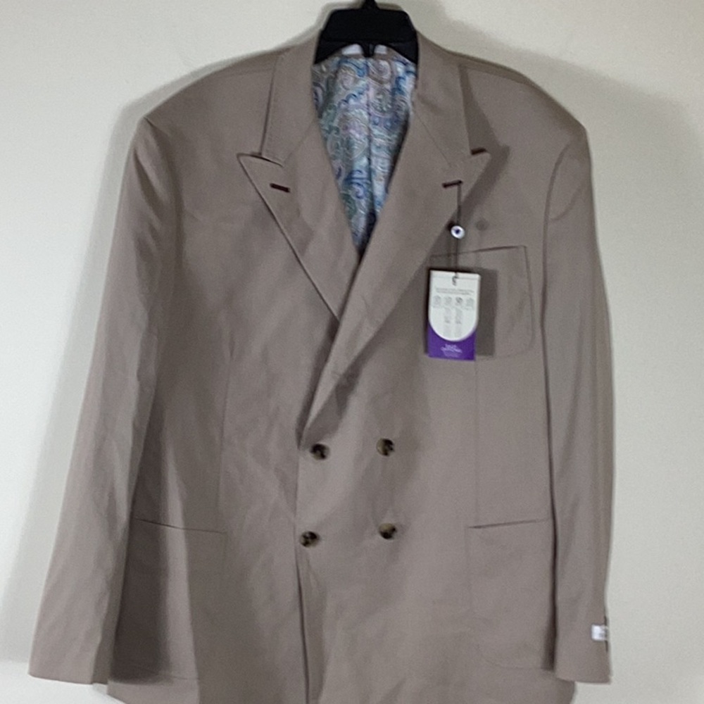 Men’s Classic fit Tan Blazer Jacket Size 48R